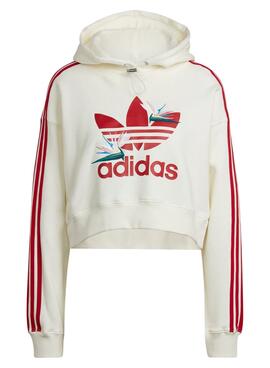 Sudadera Adidas Thebe Magugu para Mujer Blanca