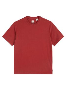 Camiseta Levis Essential Manga Corta Hombre Roja