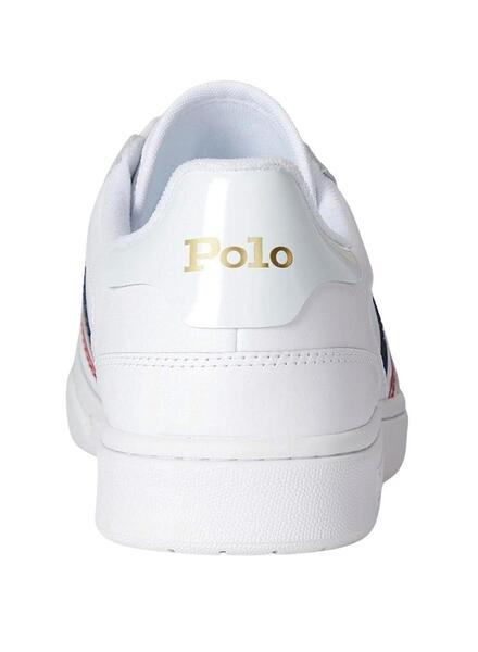 Zapatillas Polo Ralph Lauren Court Blanca