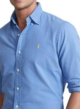 Camisa Polo Ralph Lauren Harbor Island Hombre Azul