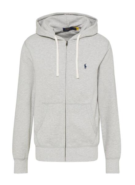 Polo Ralph Lauren Cremallera Hombre Gris