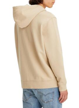 Sudadera Levis New Original para Hombre Beige