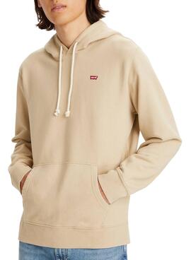 Sudadera Levis New Original para Hombre Beige