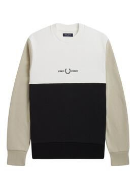 FRED PERRY 9522 Sudaderas Manga larga Sin capucha Hombre Multicolor