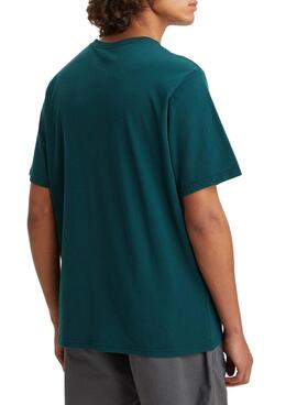 Camiseta Levis Relaxed Fit para Hombre Verde