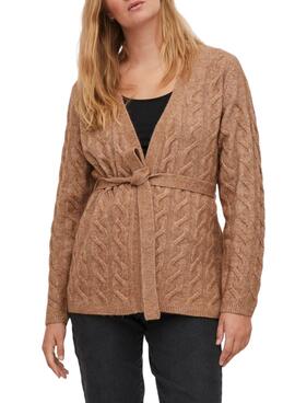 Chaqueta Vila Viella Ochos para Mujer Camel