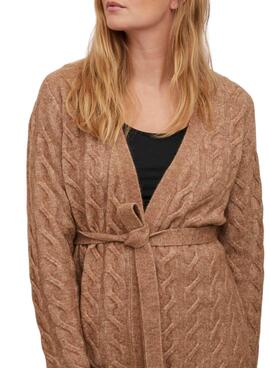 Chaqueta Vila Viella Ochos para Mujer Camel