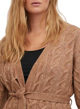 Chaqueta Vila Viella Ochos para Mujer Camel