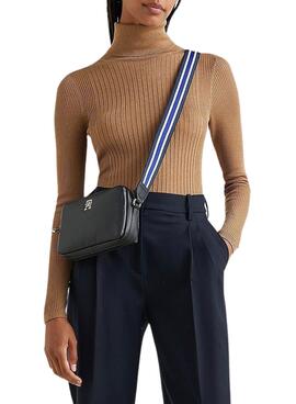 Bolso Tommy Hilfiger Bandolera para Mujer Negra