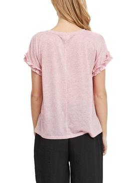 Camiseta Vila Vihaldis Rosa Mujer