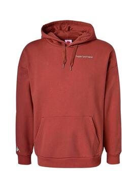 Sudadera Kappa Varian para Hombre Roja