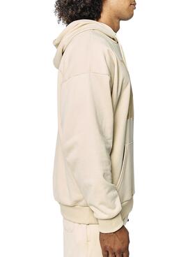 Sudadera Kappa Vaste Capucha para Hombre Beige