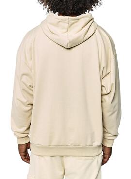 Sudadera Kappa Vaste Capucha para Hombre Beige