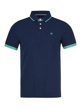 Polo Hackett Geo Swim Marino Hombre