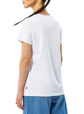 Camiseta Levis The Perfect Blanca Para Mujer