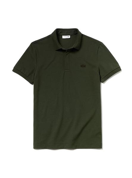 polo lacoste verde oscuro