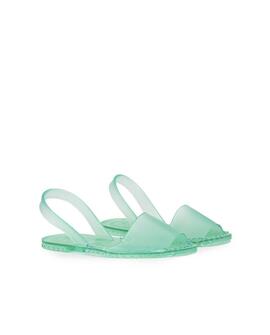 Sandalias Aqua Color Verde POPA para Mujer