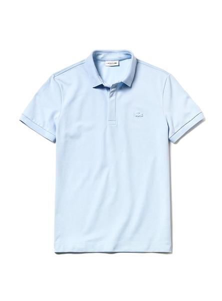 polo lacoste azul celeste