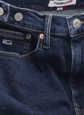 Pantalón Vaquero Tommy Jeans Mom Jean Marino