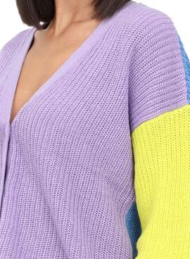 Chaqueta Only Nicci Colorblock Multicolor Mujer