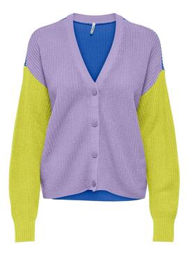 Chaqueta Only Nicci Colorblock Multicolor Mujer