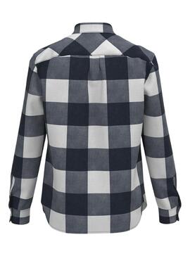 Camisa Pepe Jeans Felix Cuadros Marina Para Hombre