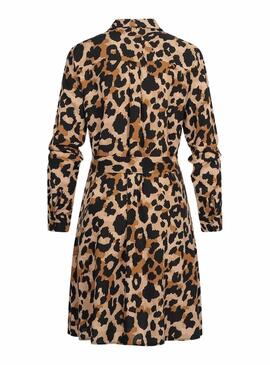 Vestido Vila Paya para Mujer Animal Print