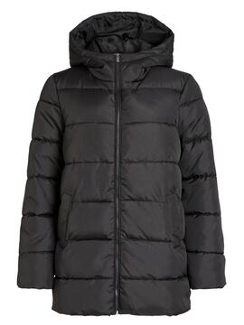 Cazadora Puffer con Capucha Vila Tate Mujer Negro