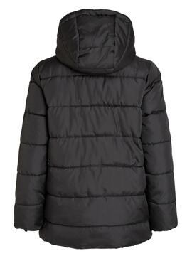 Cazadora Puffer con Capucha Vila Tate Mujer Negro