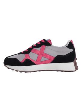 Zapatillas Munich Road 30 para Mujer Rosa y Negro