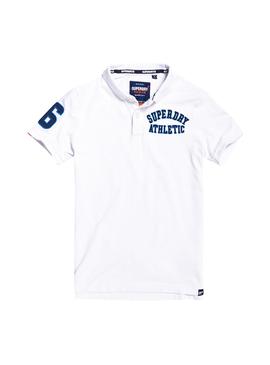 Polo Superdry Classic Superstate Blanco Hombre
