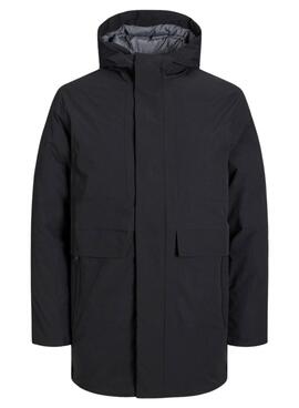 Parka Jack and Jones Blatiger Hombre Negro