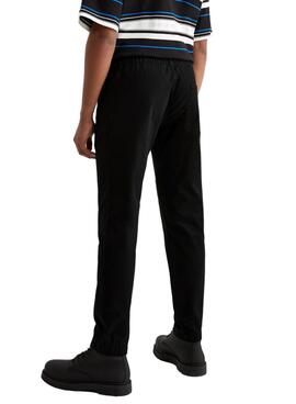 Pantalón Tommy Jeans Scanton Soft Hombre Negro