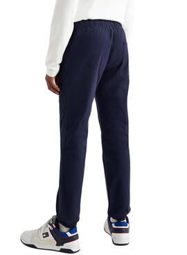 Pantalón Tommy Jeans Scanton Soft Hombre Marino