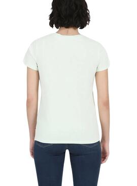 Camiseta Levis The Perfect Summer Verde Para Mujer