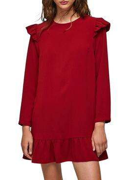 Vestido Pepe Jeans Dorothy Granate Para Mujer