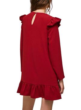 Vestido Pepe Jeans Dorothy Granate Para Mujer