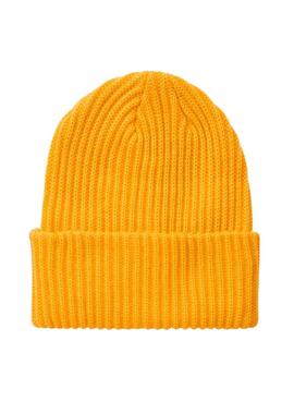 Gorro Pieces Hexo Amarillo para Mujer