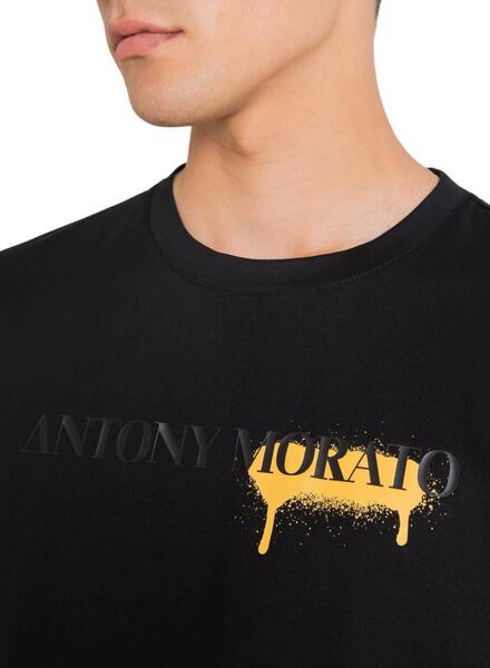 Camiseta Antony Morato Logo para Hombre Blanca