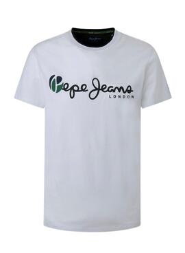 Camiseta Pepe Jeans Truman Blanco para Hombre