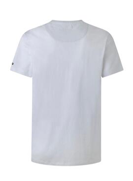 Camiseta Pepe Jeans Truman Blanco para Hombre