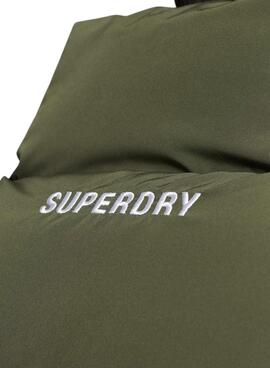Chaleco Superdry Sports Puffer Gilet Hombre Verde