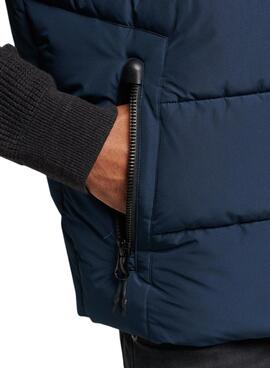 Chaleco Superdry Sports Puffer para Hombre Marino