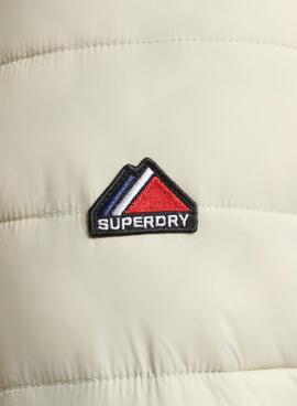 Chaqueta Superdry Classic Fuji para Hombre Beige