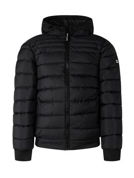 Chaqueta Pepe Jeans James Negra Para Hombre