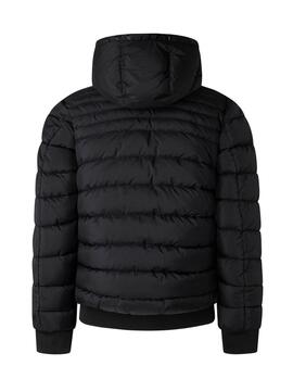 Chaqueta Pepe Jeans James Negra Para Hombre