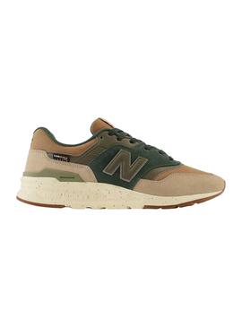 Zapatillas New Balance 997 Verde y Beige Hombre