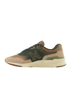 Zapatillas New Balance 997 Verde y Beige Hombre