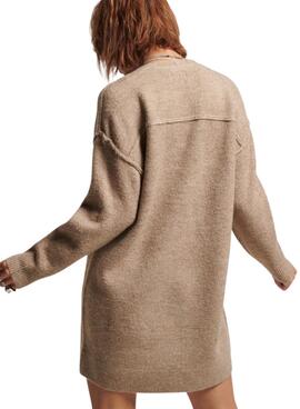 Vestido Superdry Slouch para Mujer Camel