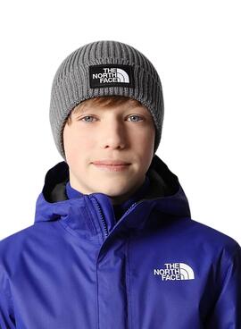 Gorro The North Face Box Logo Gris 